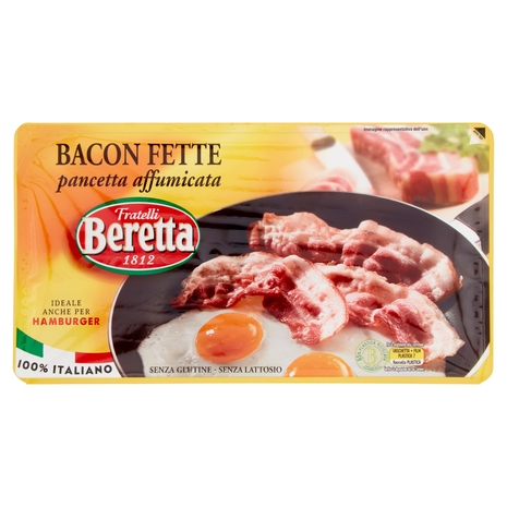 Bacon Fette Pancetta Affumicata, 100 g